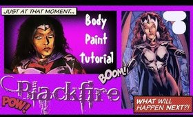 Blackfire Body Paint Tutorial (NoBlandMakeup)