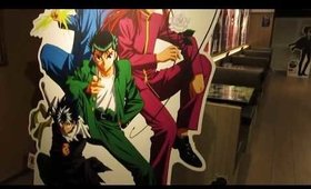 Yu Yu Hakusho Youme Anime Cafe Tour + Unboxing Blind Box + Trying Character Drinks