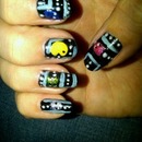 PAC man freehand 