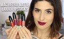 MAC Retro Matte Liquid Lipsticks: Review & Swatches | Lily Pebbles