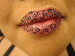 leopard lips