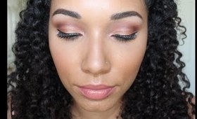 Rose Gold Daytime Smokey Look | UD Naked 3