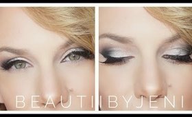 Sparkly Smokey Eye & Bold Red Lip|| BeautiiByJeni