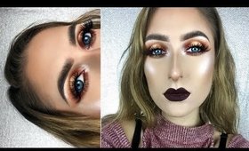 How To BEAT YOUR FACE To The MAX ♡ Easy Fall Makeup Tutorial