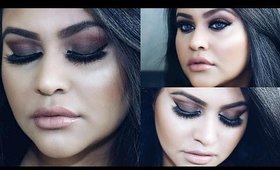 Brown Smokey Eye! NOT MUDDY LOOKING! Makeup Tutorial 2015