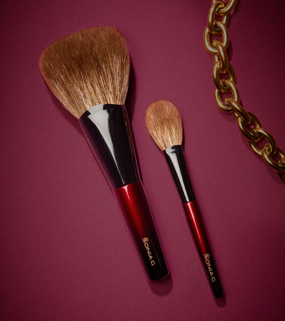 メイク道具・化粧小物 SONIA G. The Essentials Veal Pouch メイク道具