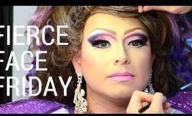 FIERCE FACE FRIDAY - STEP BY STEP OUT OF THIS WORLD ALIEN BEAUTY DRAG QUEEN - karma33