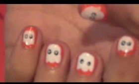 A Halloween Spooktorial: Adorable Ghost Nail Art