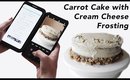Carrot Cake & Cream Cheese Frosting with LG Dual Screen | Olivia Frescura