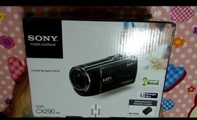 ◙ My Sony HDR-CX290 Unboxing Yay!! ◙