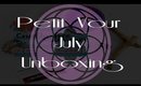 Petit Vour July 2015 Unboxing