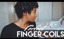 How To Do Finger Coils (Up Close Demo)