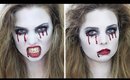 Easy Halloween "Crying Blood" SFX Makeup Tutorial | DIY HOW TO MAKE FAKE BLOOD!