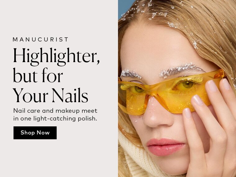 There’s a new way to highlight your nails. Manucurist's Active™ Shine Icy leaves behind a milky, iridescent veil while beetroot extract, AHAs, and hexanal help strengthen, smooth, and revive the look of dull nails. Shop it here at Beautylish.com