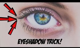 EYESHADOW TRICK FOR HOODED & DIFFICULT EYES