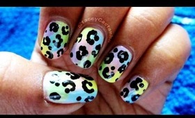 Pastel leopard print | Tutorial