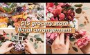 How to Make a DIY Floral Arrangement | BUDGET Flower Design for UNDER $15! Easy Step-by-Step Process