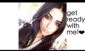 Get Ready With Me! | Going Shopping | Makeup & Hair ❤