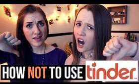 What NOT to Say on Tinder (feat. Hannah!) | tewsimple