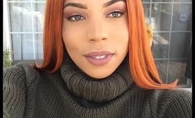 GRWM | Outside Edition | ORANGE HAIR!