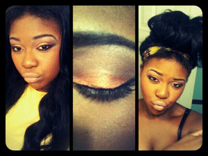 Todays Makeup From The Call Me Buubles MAC Quad !