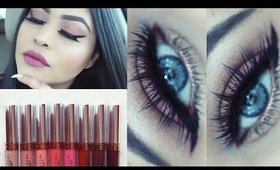 How to: Liquid Lipstick Eyeliner Spring Makeup Tutorial 2016