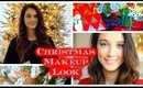 Christmas Makeup Look!