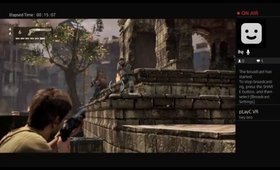 Girl plays UNCHARTED 2 Among thieves  LIVE.The "i suck!" Edition Play thru.