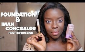 Covergirl Natural Hue Foundation & Iman Corrective Concealer