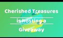 Giveaway Hosted by Cherished Treasures | Awesome Prizes! | PrettyThingsRock