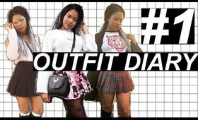 WHAT I WORE... | OUTFIT DIARY 1