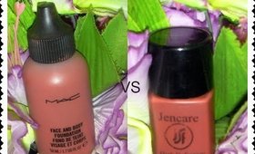 Mac Face & Body Foundation Comparative Review
