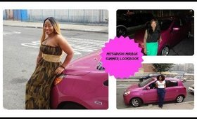 Petite Women Summer Lookbook & Driving Vlog Ft Mitsubishi Mirage