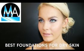 BEST FOUNDATIONS for Dry Skin Brides Step by Step Tutorial Pt 5 #MondayMakeupChat - mathias4makeup