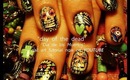 THE DAY OF THE DEAD: robin moses nail art tutorial (sugar skulls) unas Dia de los Muertos