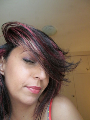 Crazy hair hey :-)