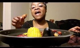 CRAWFISH & SHRIMP SEAFOOD BOIL MUKBANG