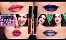 NEW NYX Glitter Goals Liquid Lipstick Review & Swatches