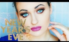 New Years Eve Warm Tone Makeup Look | Collab Video