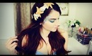 Mermaid Makeup, Hair, & DIY Seashell Headband I Halloween 2013