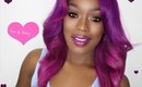How To | Dye Hair Pink & PURPLE #OmbreHair