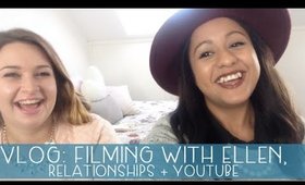 1ST VLOG : Shopping, Filming with Ellen, Youtube + Relationships | Siana