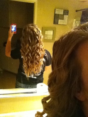 Does my hair look bad curled?