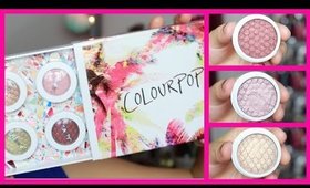 ColourPop Lippie Stix & Super Shock Shadows First Impression HAUL