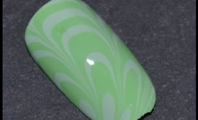 Water Marble May: Marble #12 Mint and Green