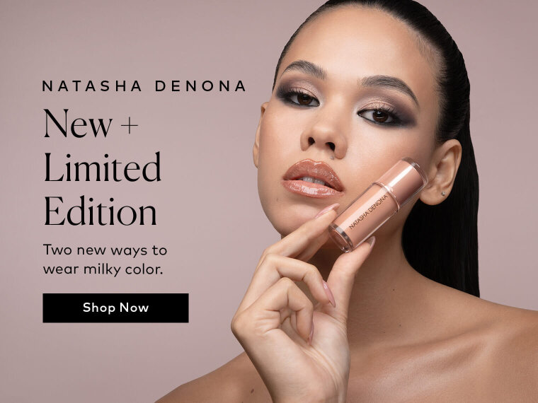 Create the milky lip look with two new limited edition formulas to mix, match, and layer. Shop the Natasha Denona HY-GLOSS Milky Tinted Lip Gloss Balm and My Dream Concealer Lipstick on Beautylish.com