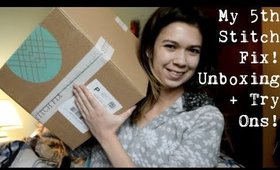 My 5th Stitch Fix! Unboxing + Try Ons! | Alexis Danielle