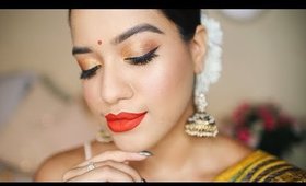 DURGA PUJA MAKEUP TUTORIAL 2018 ✨