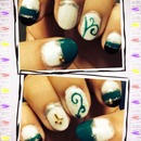 My green nail