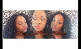I Crave Coral Makeup Tutorial